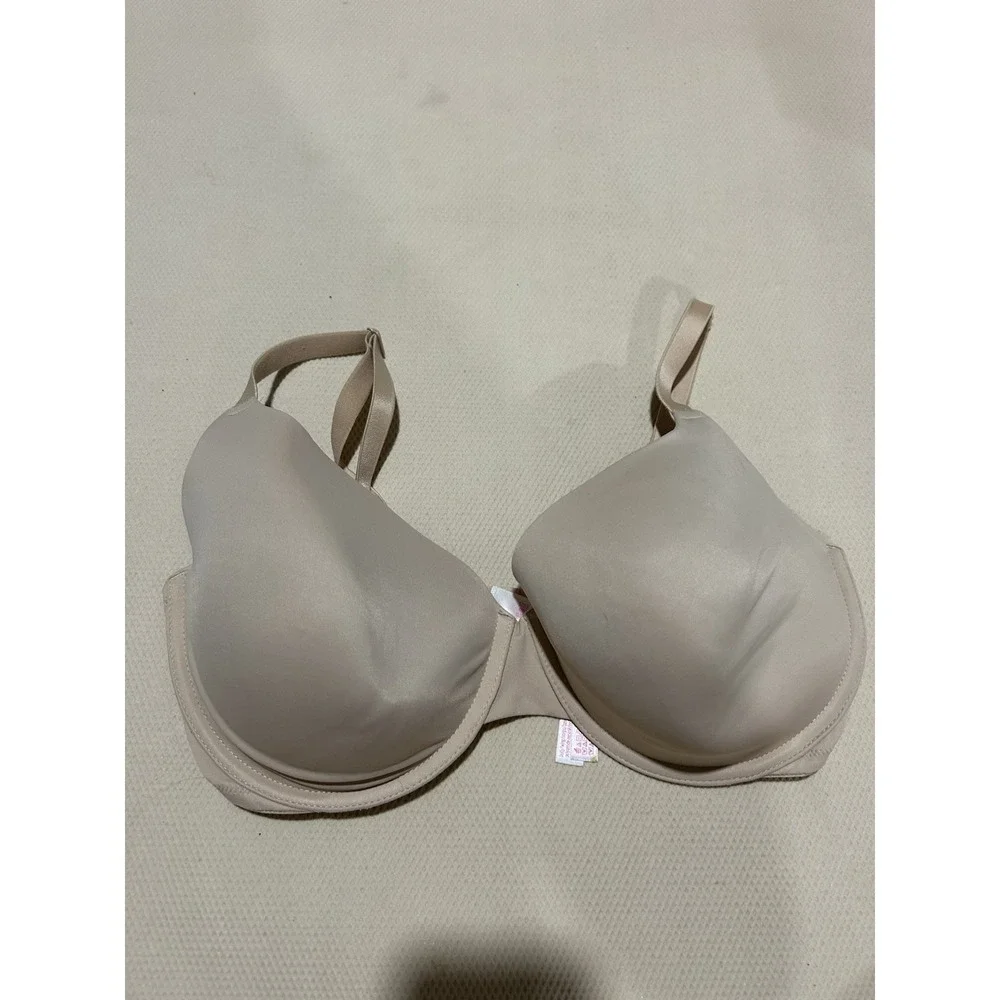 Victoria's Secret Pink Women's Wear Everywhere Lightly Lined Nude Bra Size 36DDD